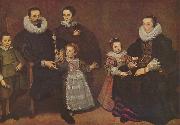 Cornelis de Vos Familienportrat Spain oil painting artist